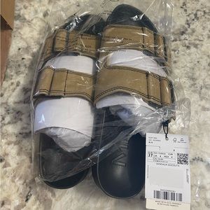 Mango slides, never worn